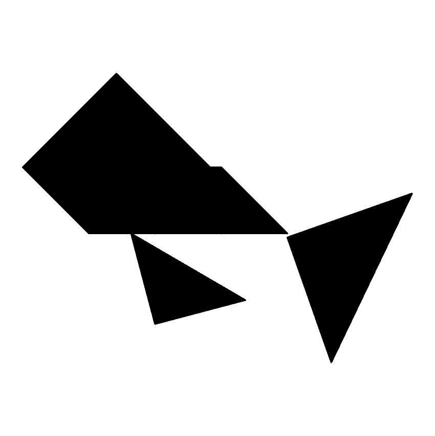 Ballena #3 Tangram